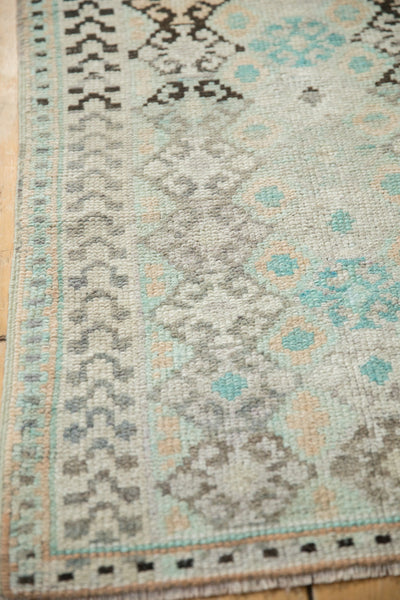 2x3 Vintage Distressed Oushak Rug Mat