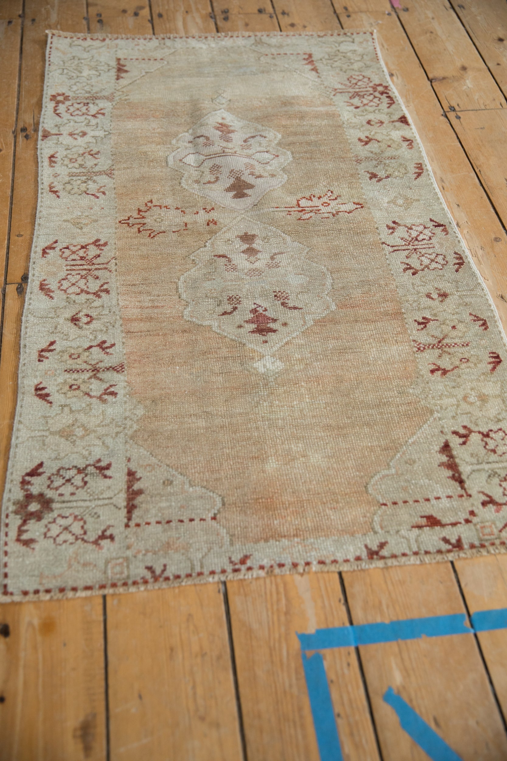 2.5x4 Vintage Distressed Oushak Rug by Old New House® - product image 4 for Resin Society