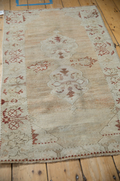 2.5x4 Vintage Distressed Oushak Rug by Old New House® - product image 5 for Resin Society