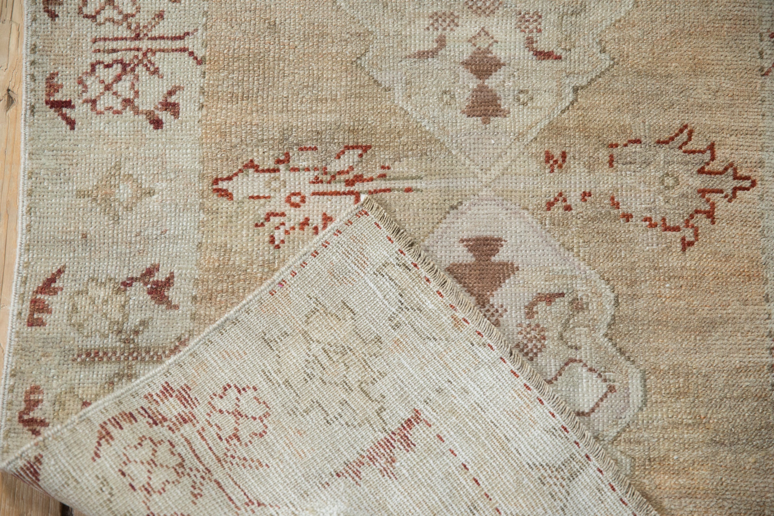2.5x4 Vintage Distressed Oushak Rug by Old New House® - product image 9 for Resin Society