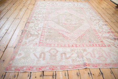 5.5x8 Vintage Distressed Oushak Carpet by Old New House® - product image 8 for Resin Society