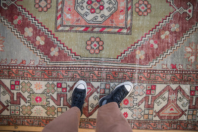 5.5x8.5 Vintage Distressed Oushak Carpet by Old New House® - product image 2 for Resin Society