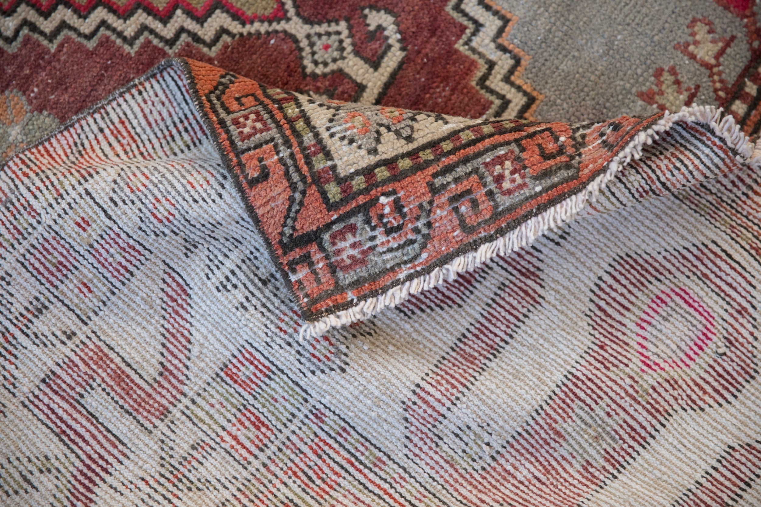 5.5x8.5 Vintage Distressed Oushak Carpet by Old New House® - product image 14 for Resin Society