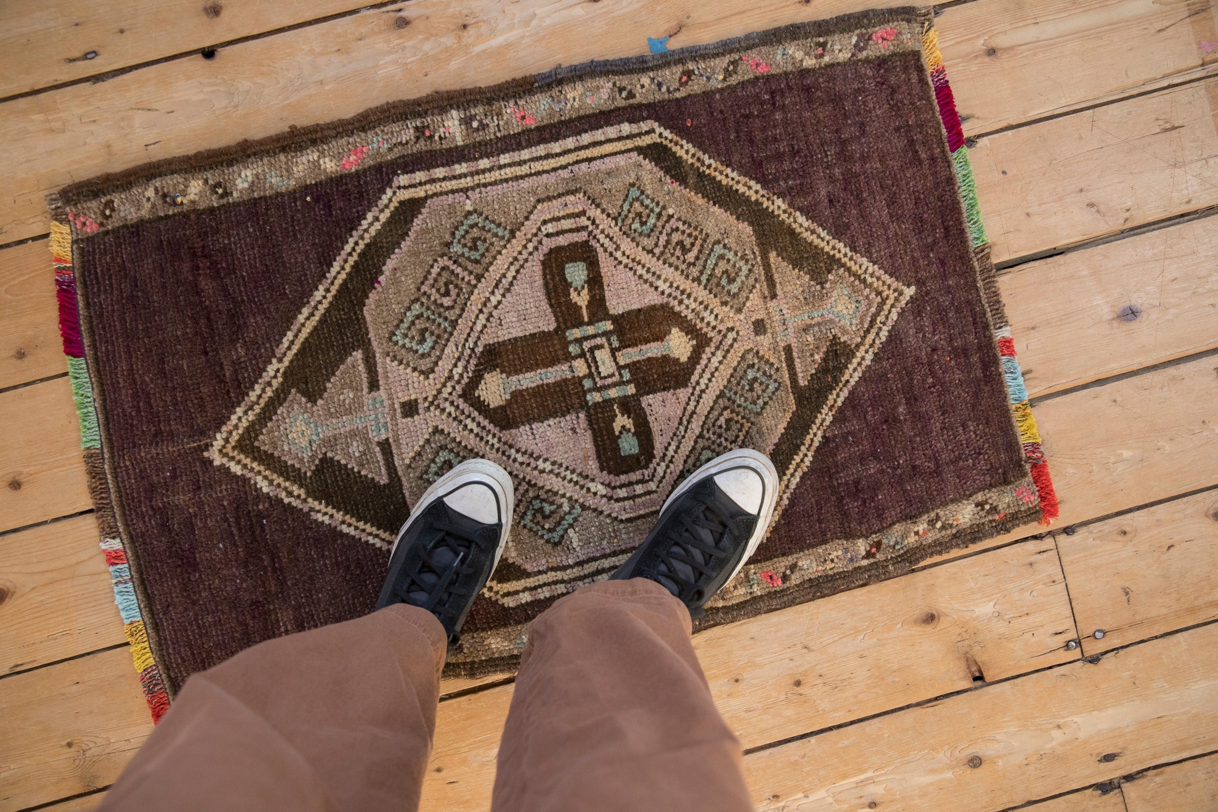 2x3 Vintage Distressed Kars Rug Mat