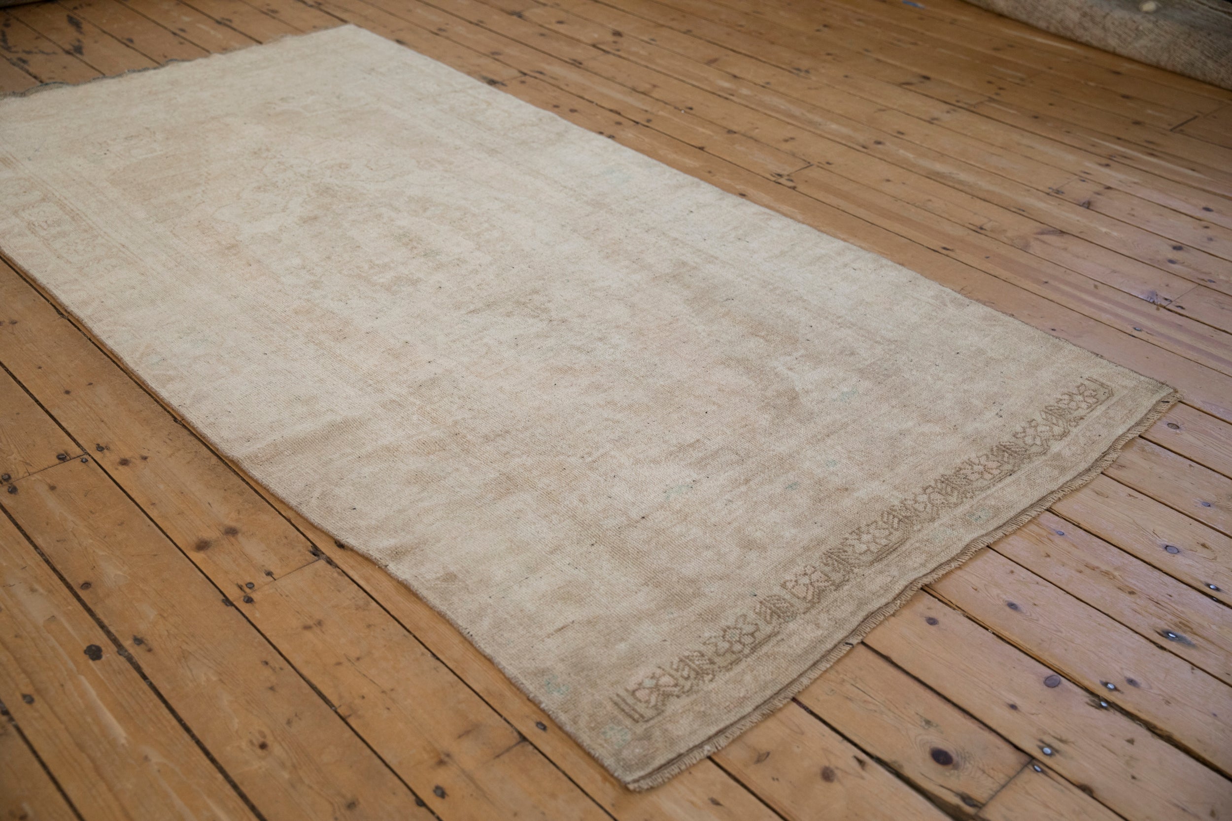 4x8 Vintage Distressed Oushak Rug Runner by Old New House® - product image 4 for Resin Society