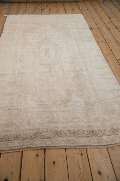 4x8 Vintage Distressed Oushak Rug Runner by Old New House® - product image 5 for Resin Society