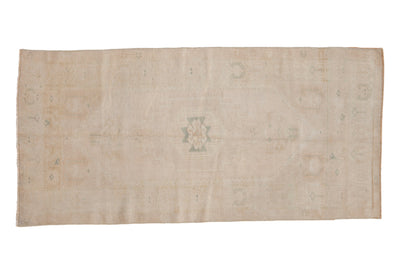 3x6.5 Vintage Distressed Oushak Rug Runner by Old New House® - main product image for Resin Society