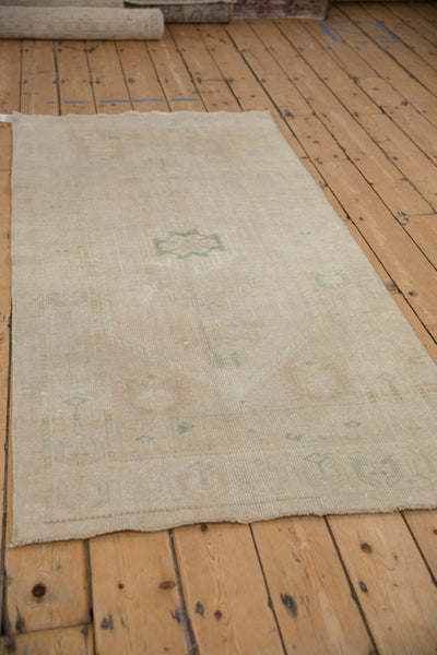 3x6.5 Vintage Distressed Oushak Rug Runner by Old New House® - product image 3 for Resin Society