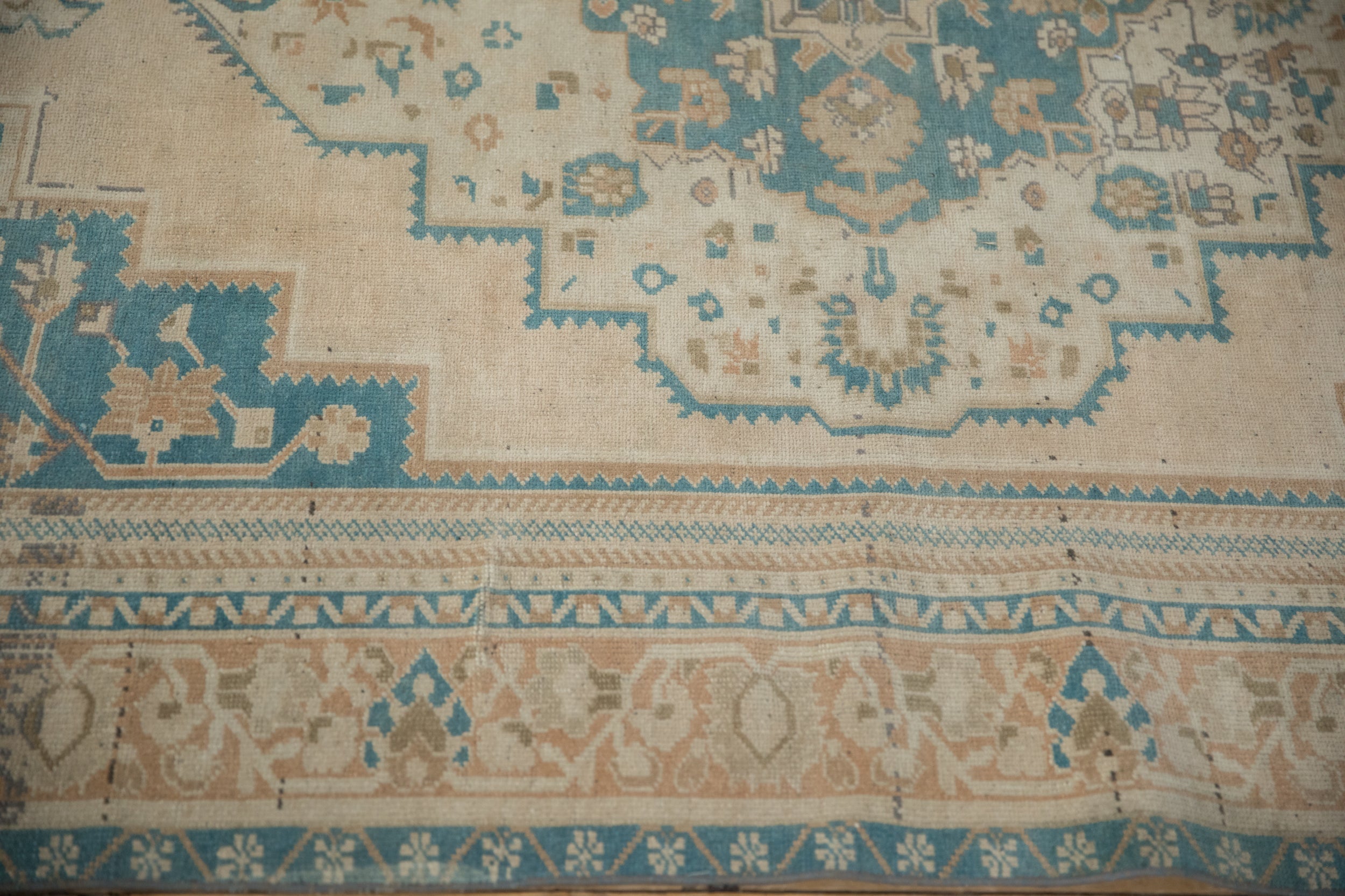 6x9.5 Vintage Distressed Oushak Carpet by Old New House® - product image 7 for Resin Society