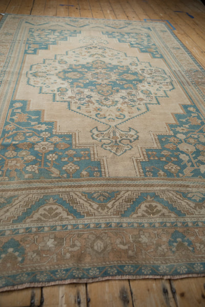 6x9.5 Vintage Distressed Oushak Carpet by Old New House® - product image 8 for Resin Society