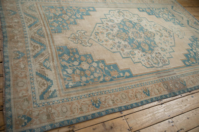 6x9.5 Vintage Distressed Oushak Carpet by Old New House® - product image 9 for Resin Society