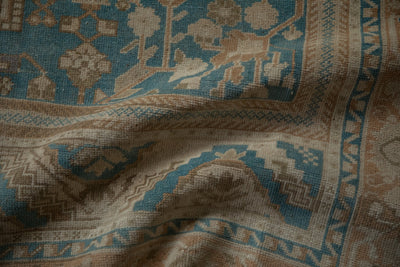 6x9.5 Vintage Distressed Oushak Carpet by Old New House® - product image 10 for Resin Society