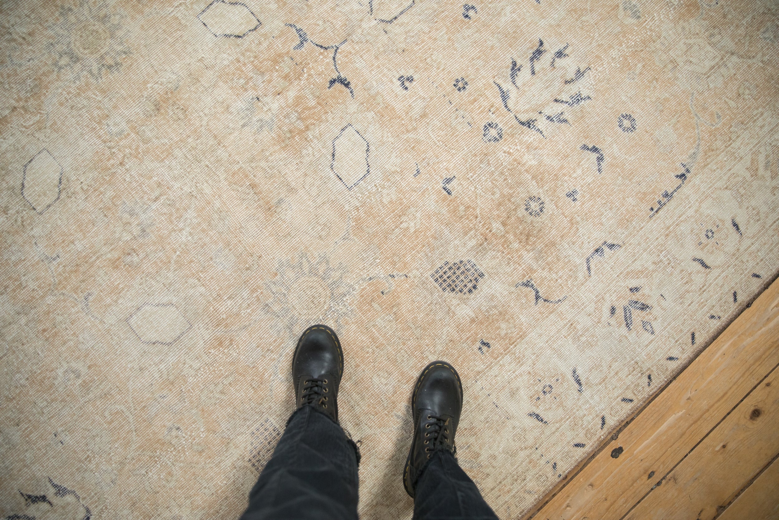 6.5x10 Vintage Distressed Sparta Carpet by Old New House® - product image 2 for Resin Society