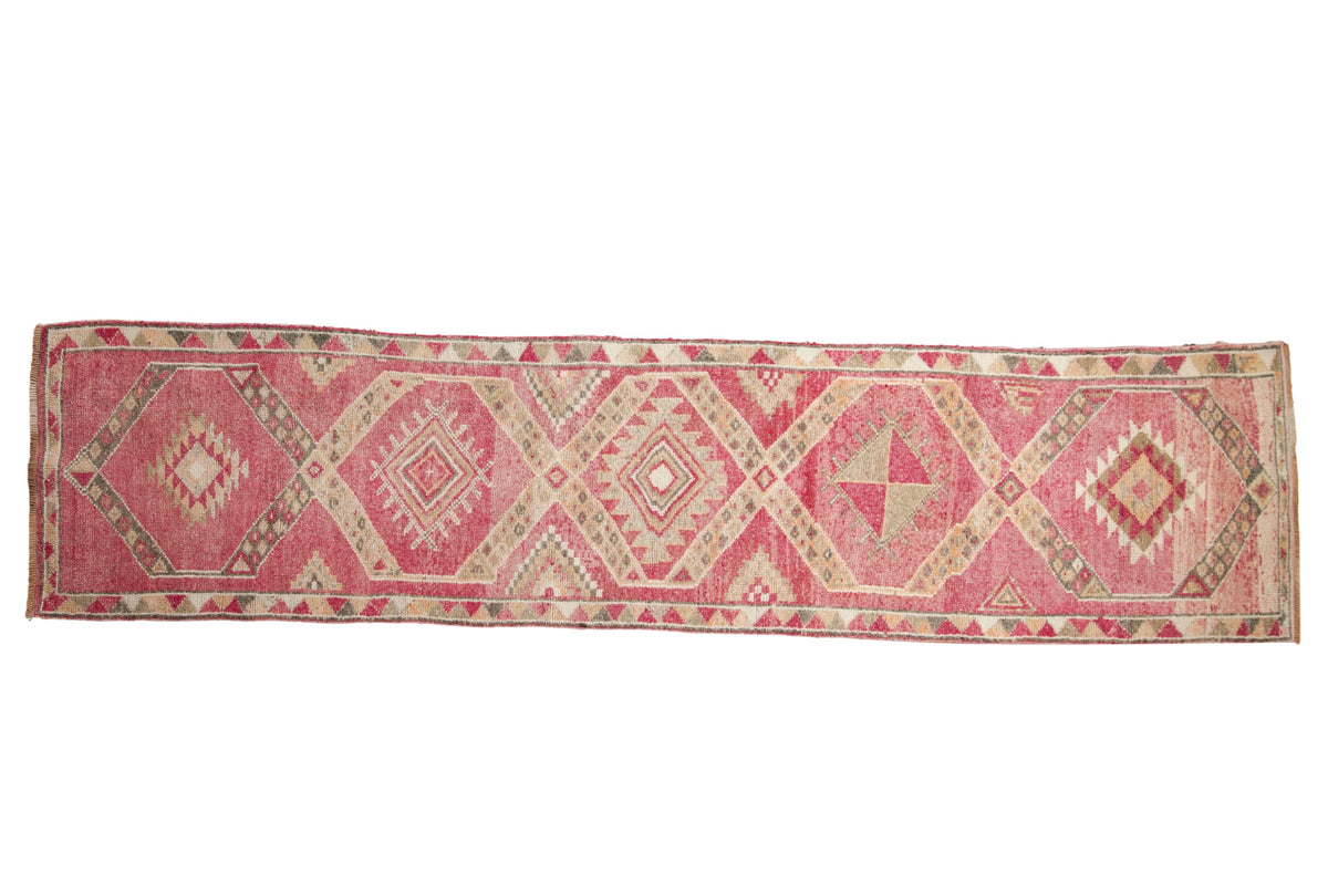 2.5x11.5 Vintage Distressed Kurd Rug Runner by Old New House® - main product image for Resin Society