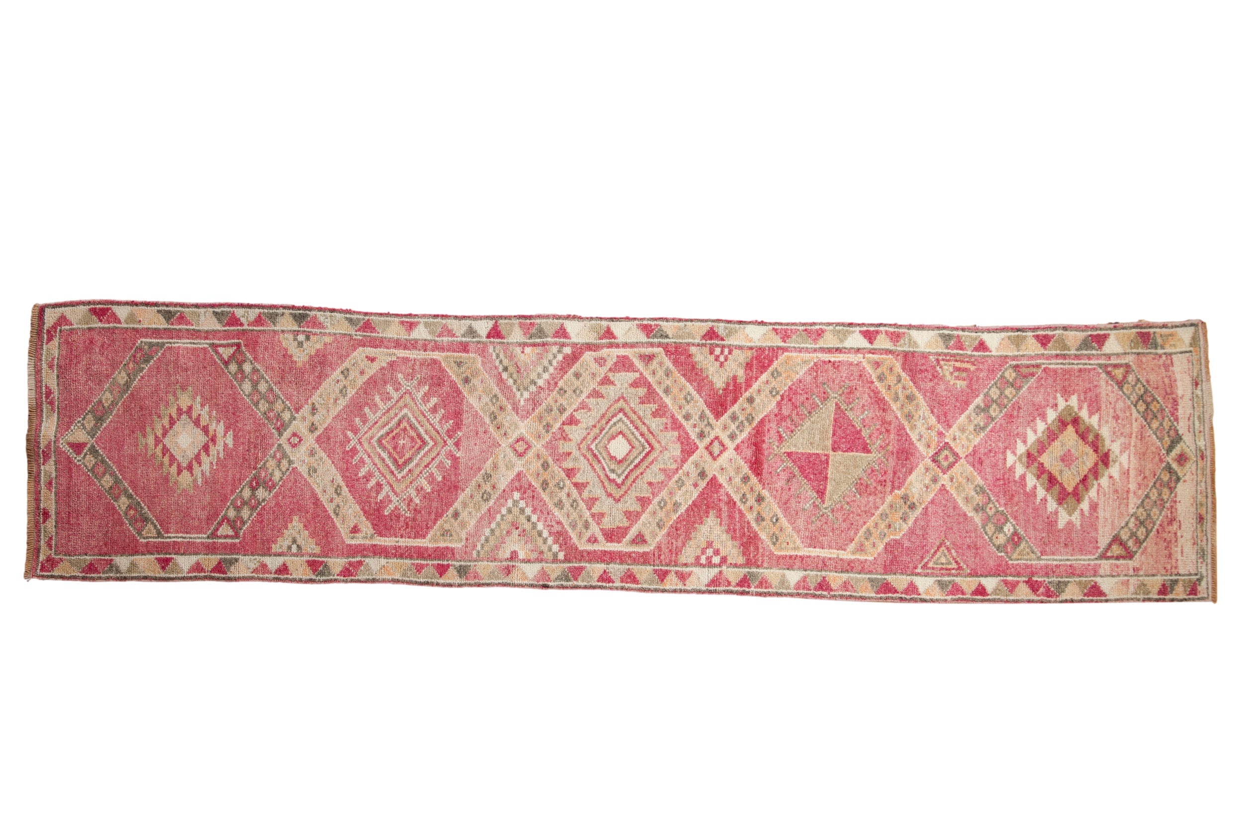 2.5x11.5 Vintage Distressed Kurd Rug Runner by Old New House® - main product image for Resin Society