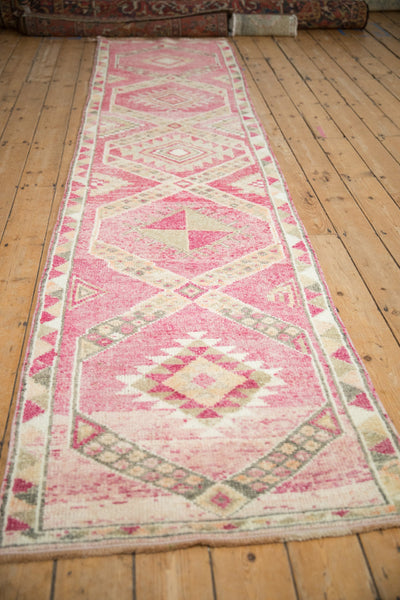 2.5x11.5 Vintage Distressed Kurd Rug Runner by Old New House® - product image 4 for Resin Society