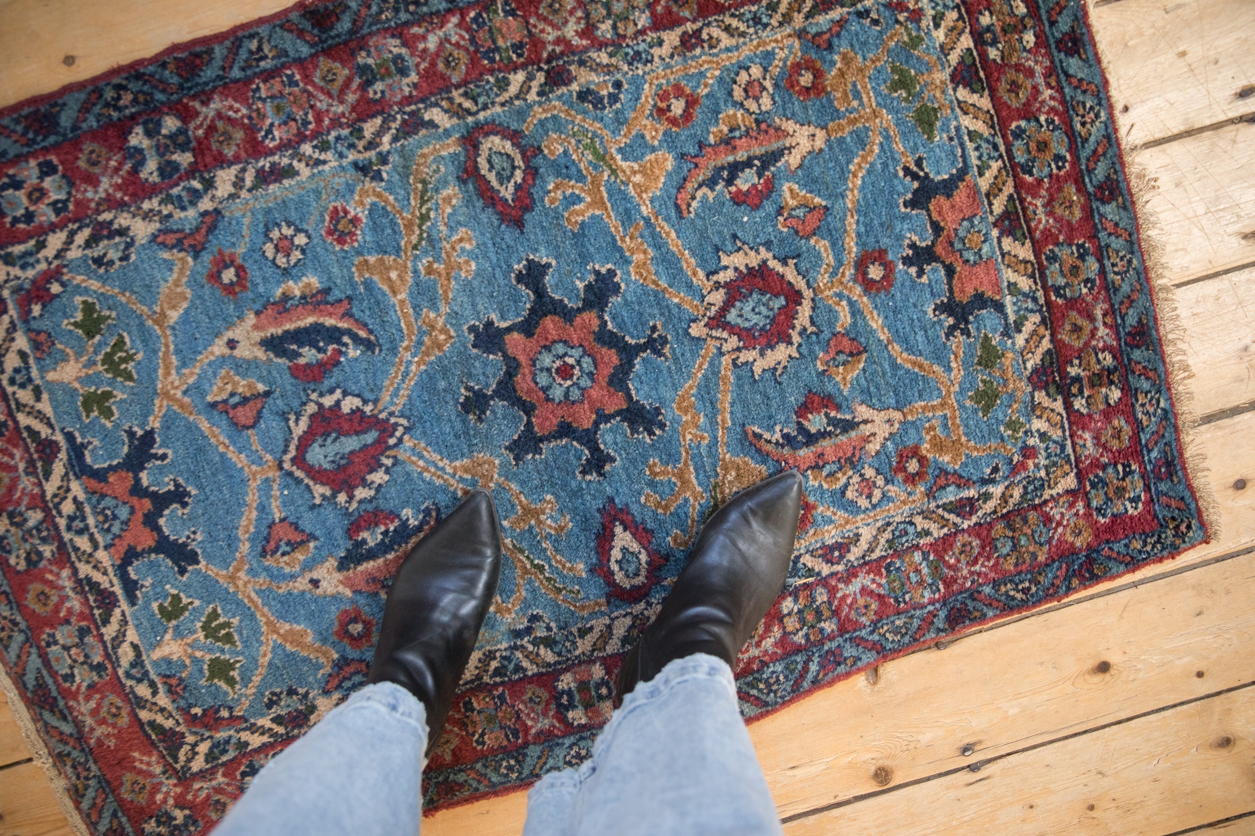 2.5x4 Vintage Fine Bibikabad Rug by Old New House® - product image 2 for Resin Society