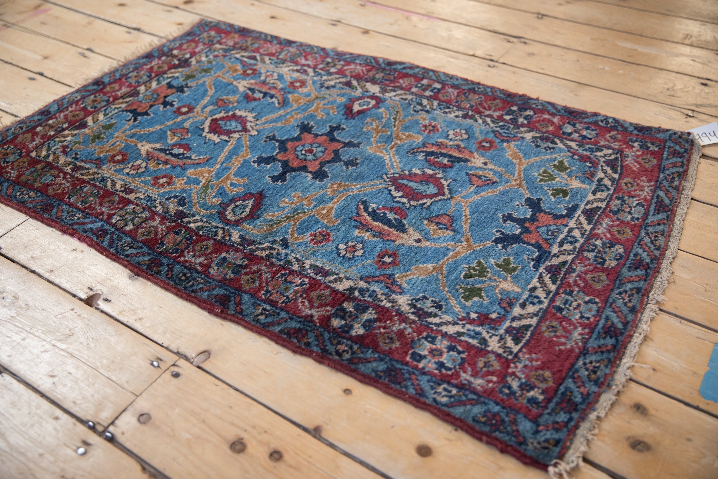 2.5x4 Vintage Fine Bibikabad Rug by Old New House® - product image 8 for Resin Society