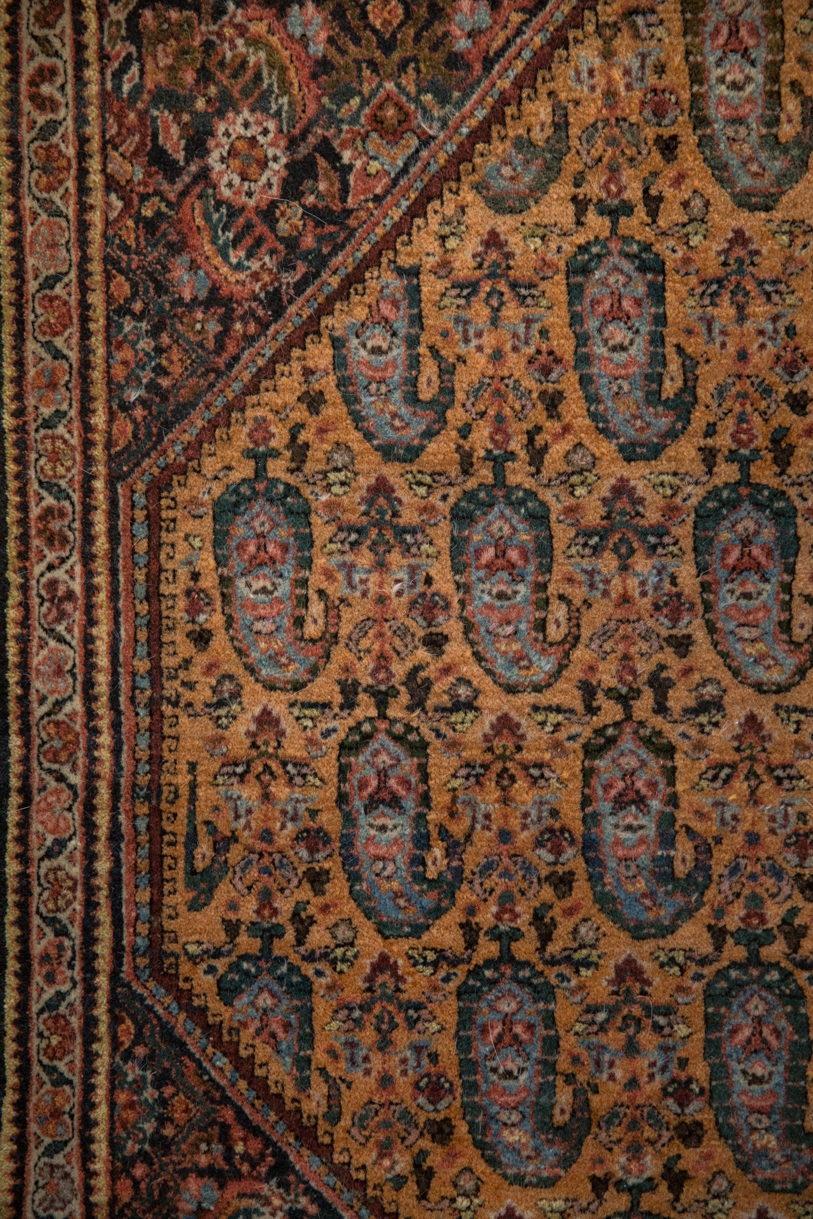 2x2.5 Vintage Fine Sarouk Square Rug Mat by Old New House® - product image 3 for Resin Society