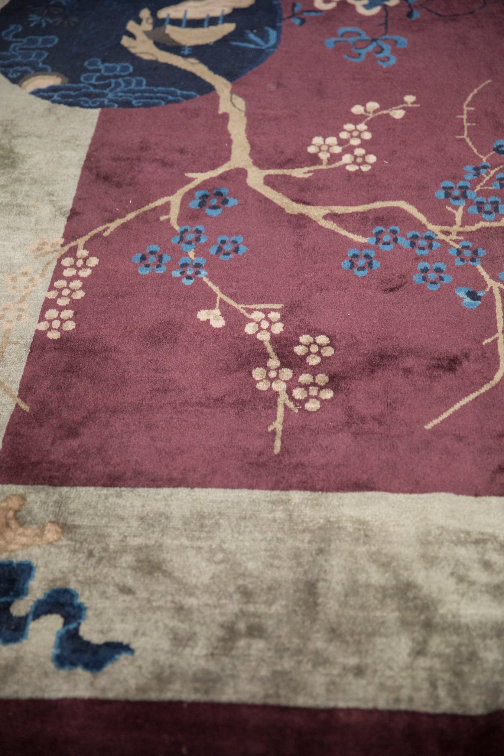 7x13.5 Antique Art Deco Carpet by Old New House® - product image 5 for Resin Society