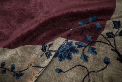 7x13.5 Antique Art Deco Carpet by Old New House® - product image 15 for Resin Society