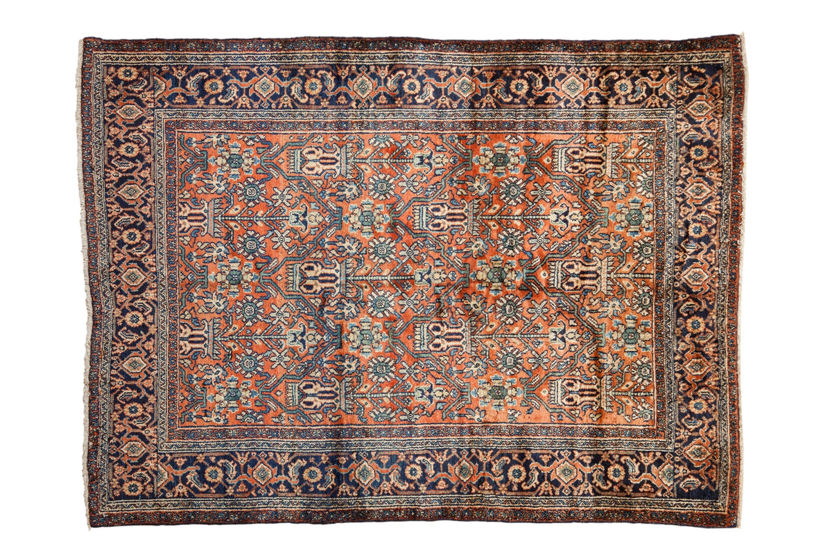 4.5x6 Vintage Fine Bibikabad Rug by Old New House® - main product image for Resin Society