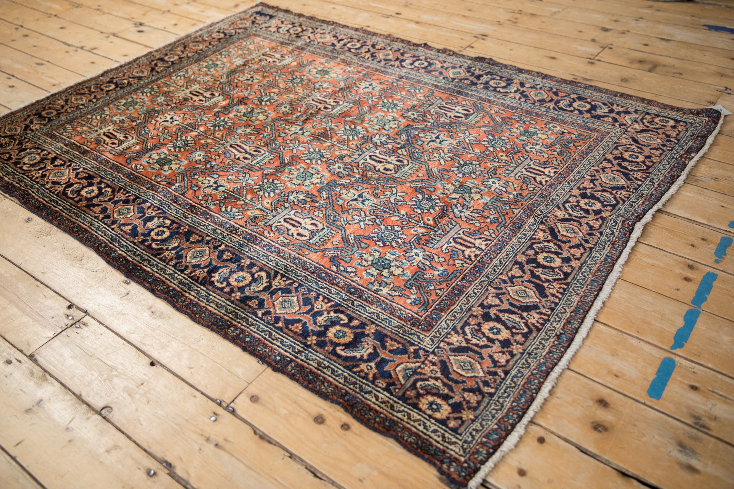 4.5x6 Vintage Fine Bibikabad Rug by Old New House® - product image 7 for Resin Society