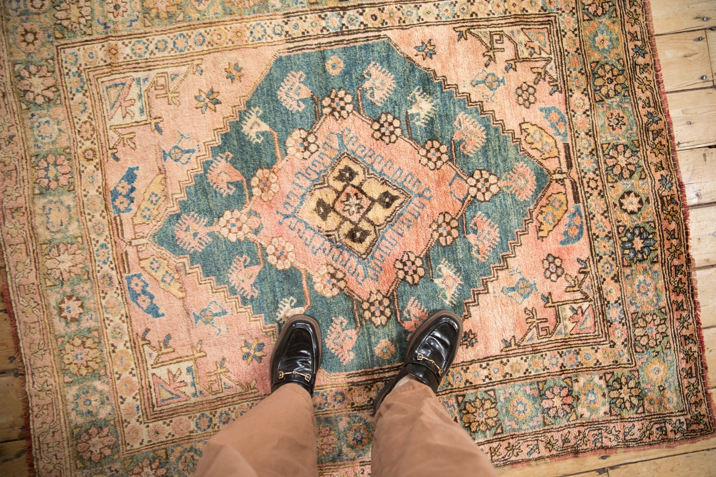 4.5x5 Vintage Anatolian Square Rug by Old New House® - product image 2 for Resin Society