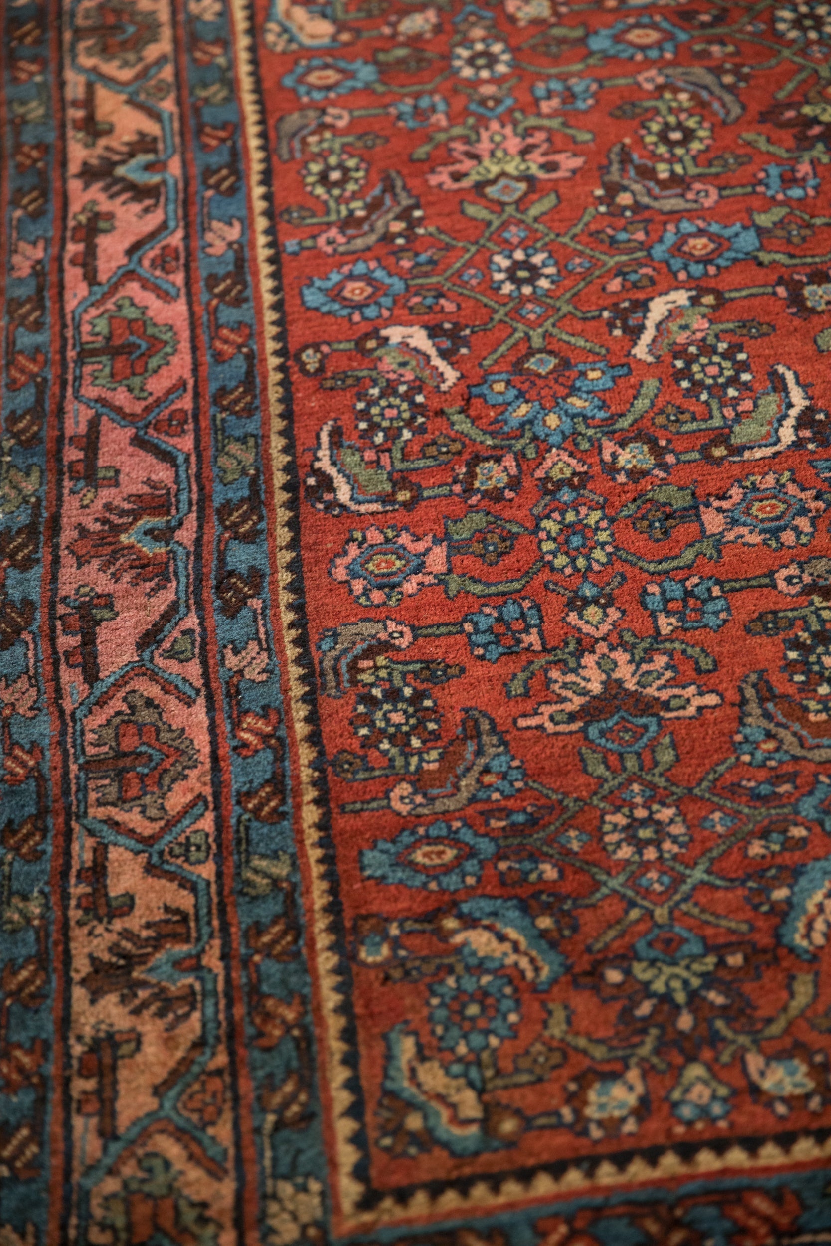 3.5x5.5 Antique Bijar Rug by Old New House® - product image 9 for Resin Society