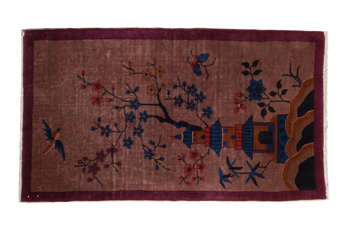 2.5x4.5 Vintage Art Deco Rug by Old New House® - main product image for Resin Society