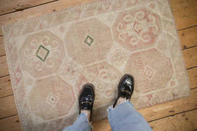 2.5x4 Vintage Distressed Dosemealti Rug