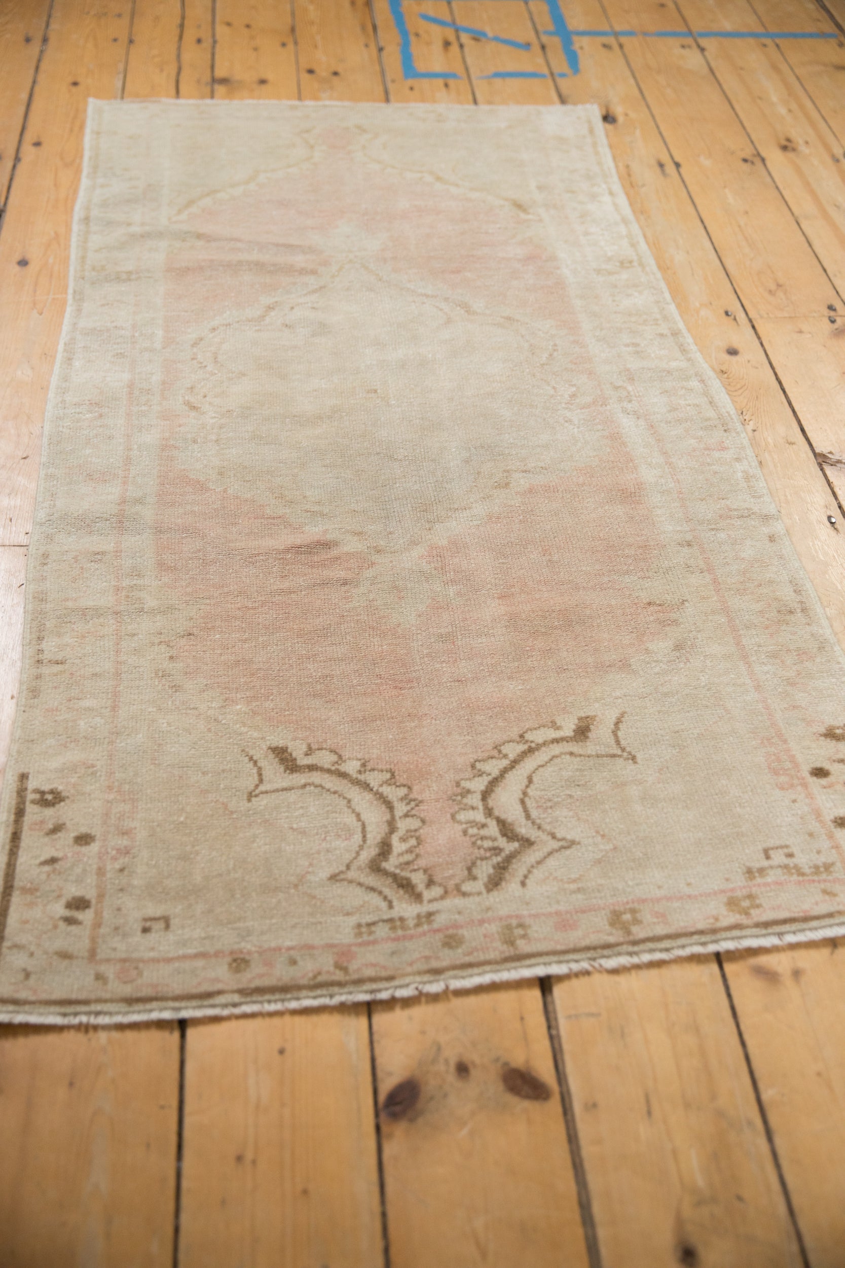 2.5x5 Vintage Distressed Oushak Rug Runner by Old New House® - product image 6 for Resin Society