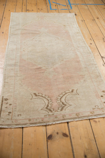 2.5x5 Vintage Distressed Oushak Rug Runner by Old New House® - product image 6 for Resin Society