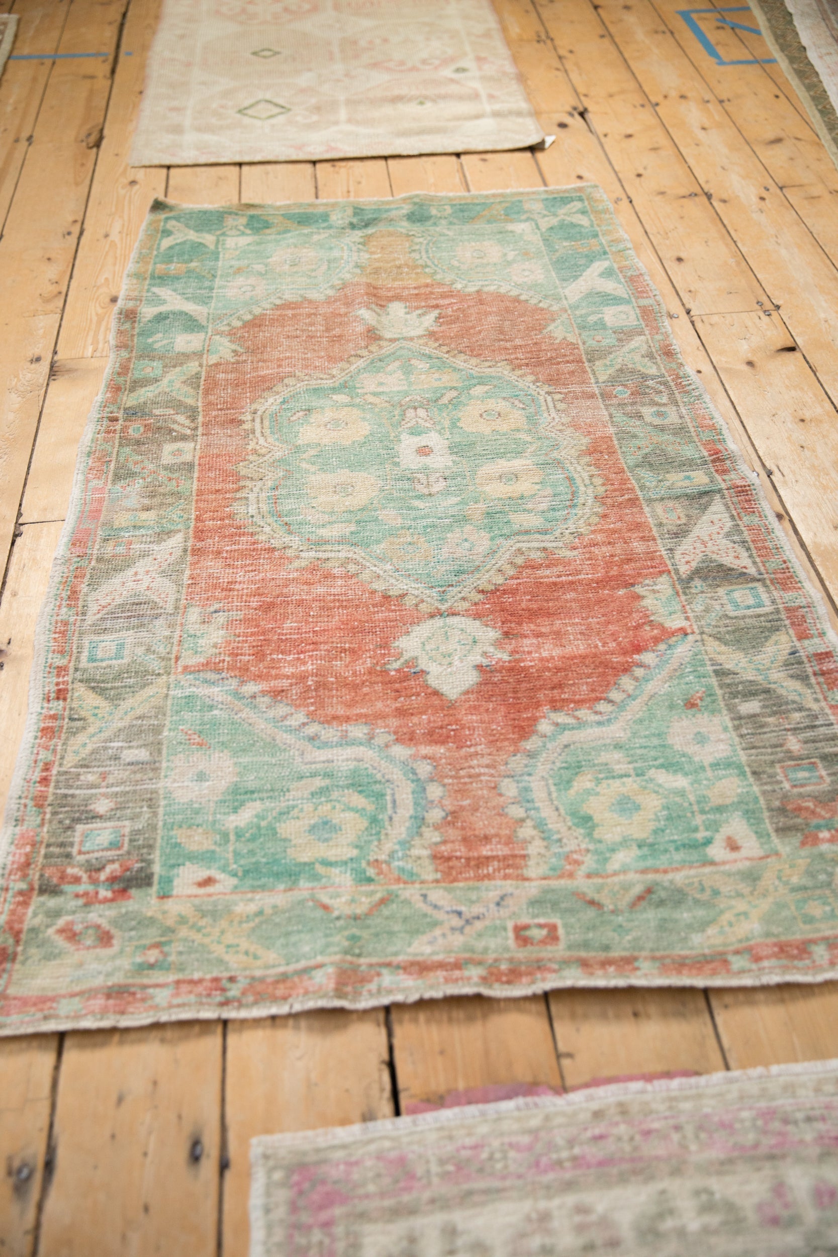 3x5.5 Vintage Distressed Oushak Rug by Old New House® - product image 8 for Resin Society