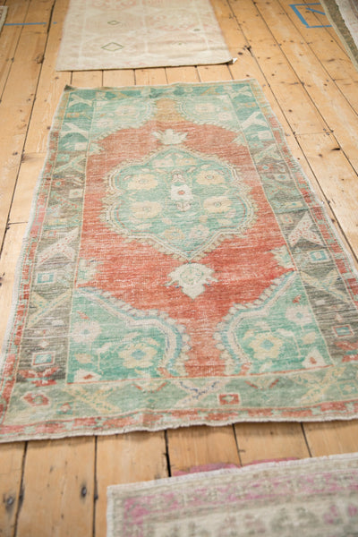 3x5.5 Vintage Distressed Oushak Rug by Old New House® - product image 8 for Resin Society
