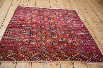 3.5x4 Antique Turkmen Square Rug by Old New House® - product image 6 for Resin Society