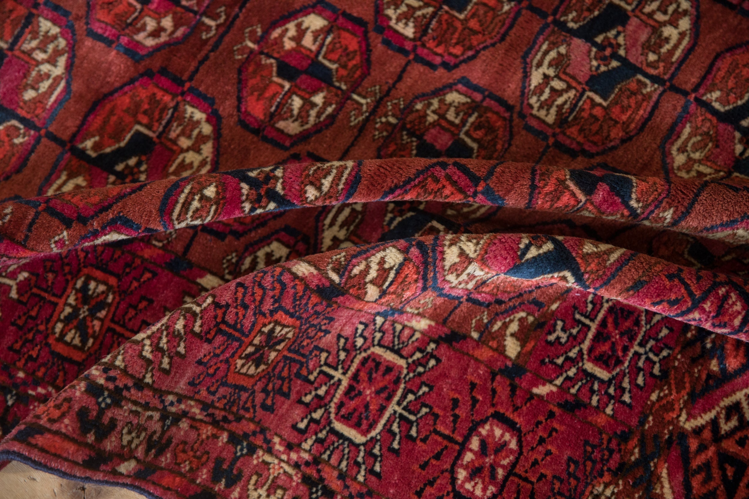 3.5x4 Antique Turkmen Square Rug by Old New House® - product image 8 for Resin Society