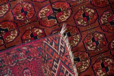 3.5x4 Antique Turkmen Square Rug by Old New House® - product image 9 for Resin Society
