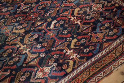 4x5.5 Antique Afshar Rug by Old New House® - product image 7 for Resin Society
