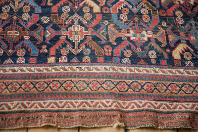 4x5.5 Antique Afshar Rug by Old New House® - product image 9 for Resin Society