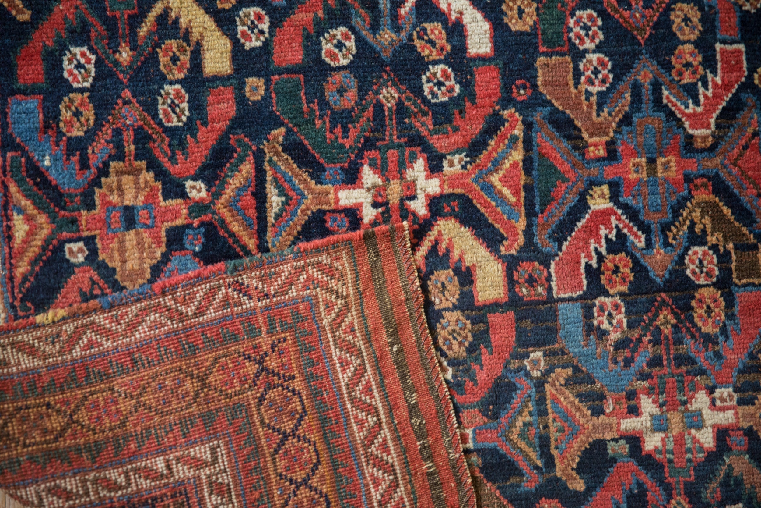 4x5.5 Antique Afshar Rug by Old New House® - product image 11 for Resin Society