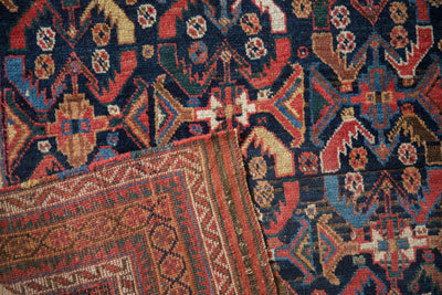 4x5.5 Antique Afshar Rug by Old New House® - product image 11 for Resin Society
