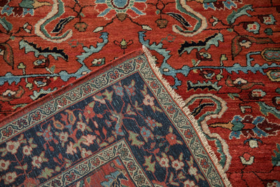 4x6.5 Vintage Sarouk Rug by Old New House® - product image 11 for Resin Society