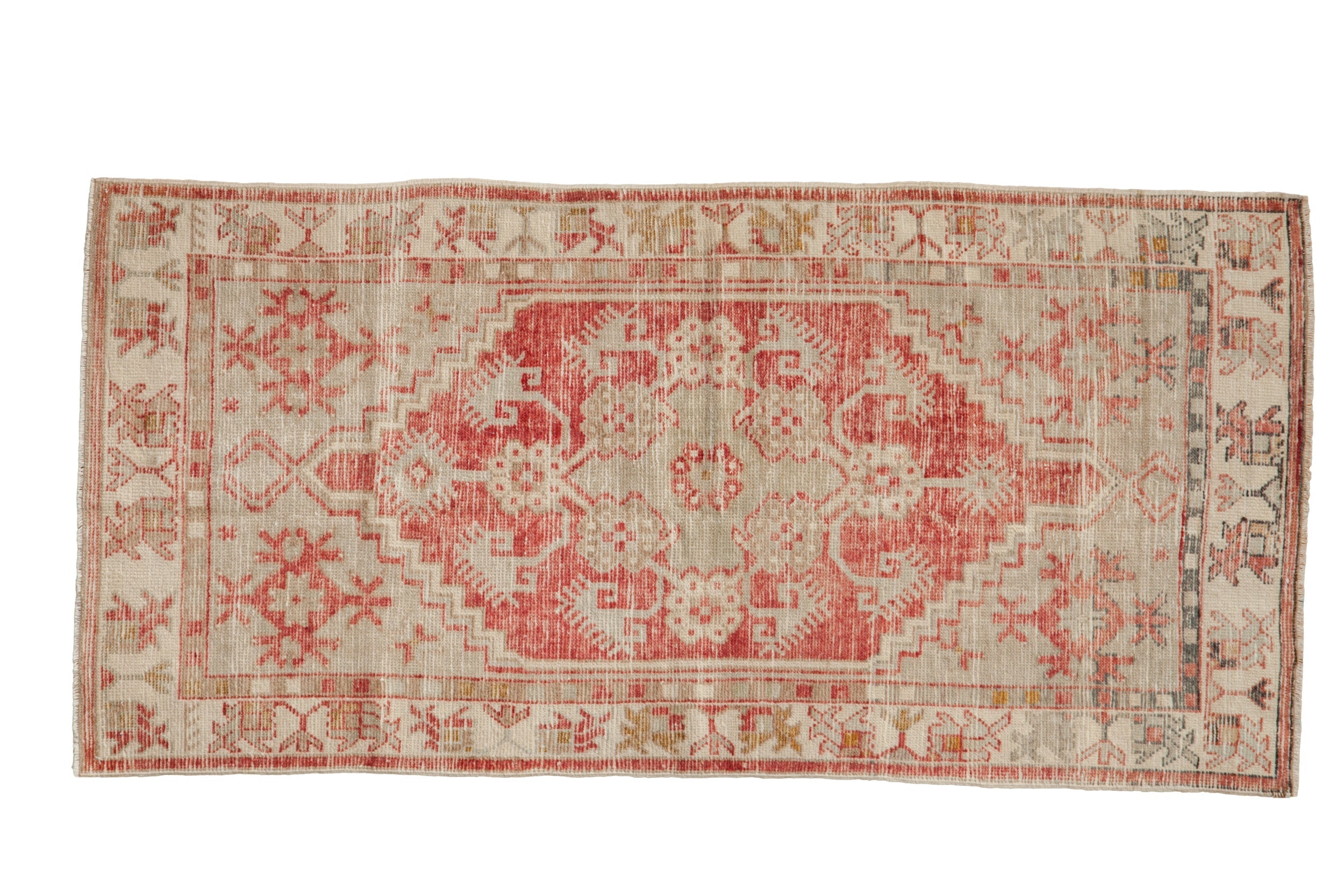 2.5x5 Vintage Distressed Oushak Rug Runner by Old New House® - main product image for Resin Society