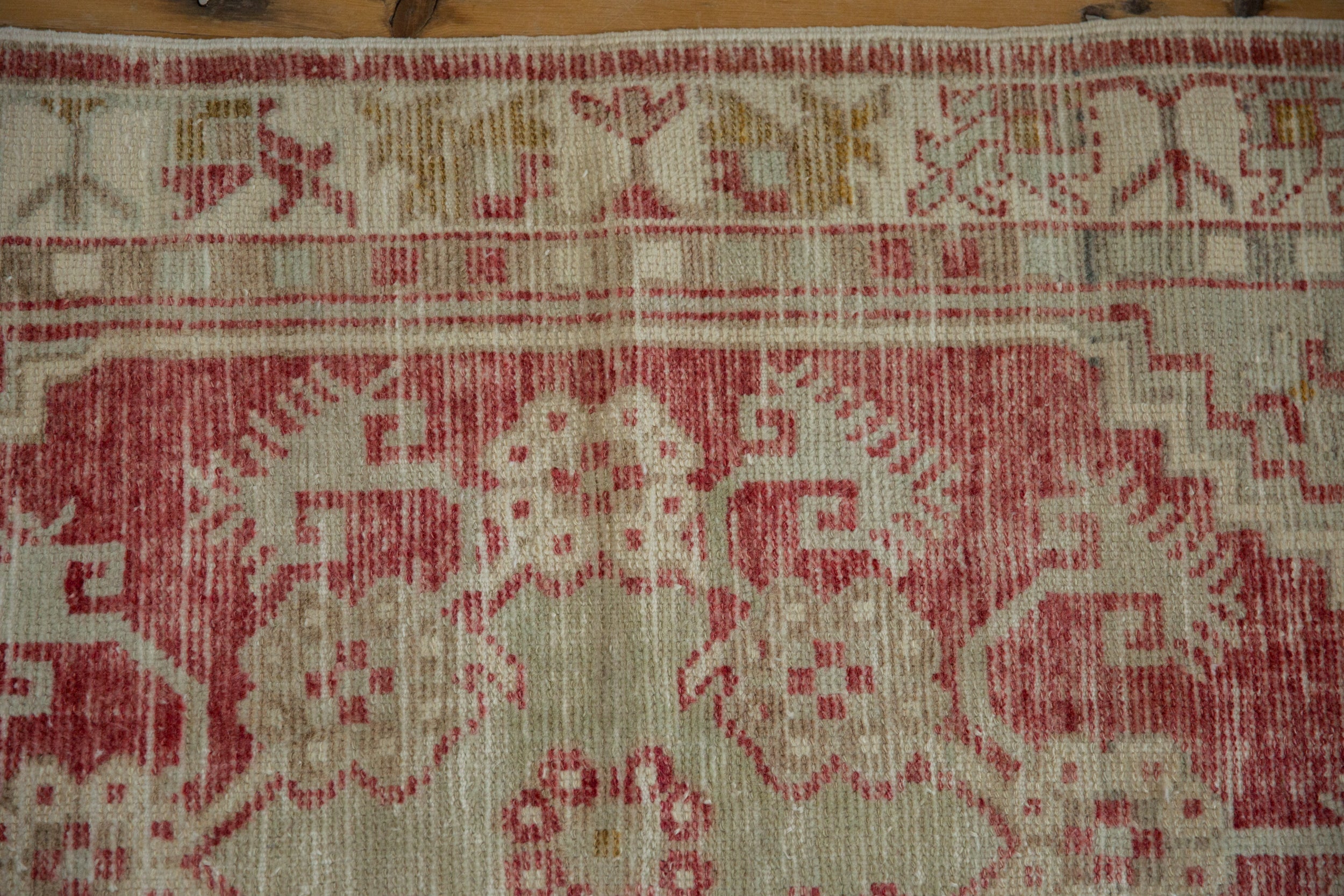 2.5x5 Vintage Distressed Oushak Rug Runner by Old New House® - product image 3 for Resin Society