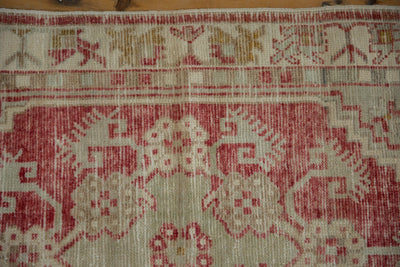 2.5x5 Vintage Distressed Oushak Rug Runner by Old New House® - product image 3 for Resin Society
