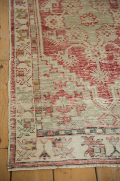 2.5x5 Vintage Distressed Oushak Rug Runner by Old New House® - product image 5 for Resin Society