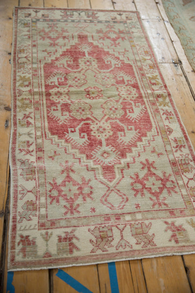 2.5x5 Vintage Distressed Oushak Rug Runner by Old New House® - product image 6 for Resin Society