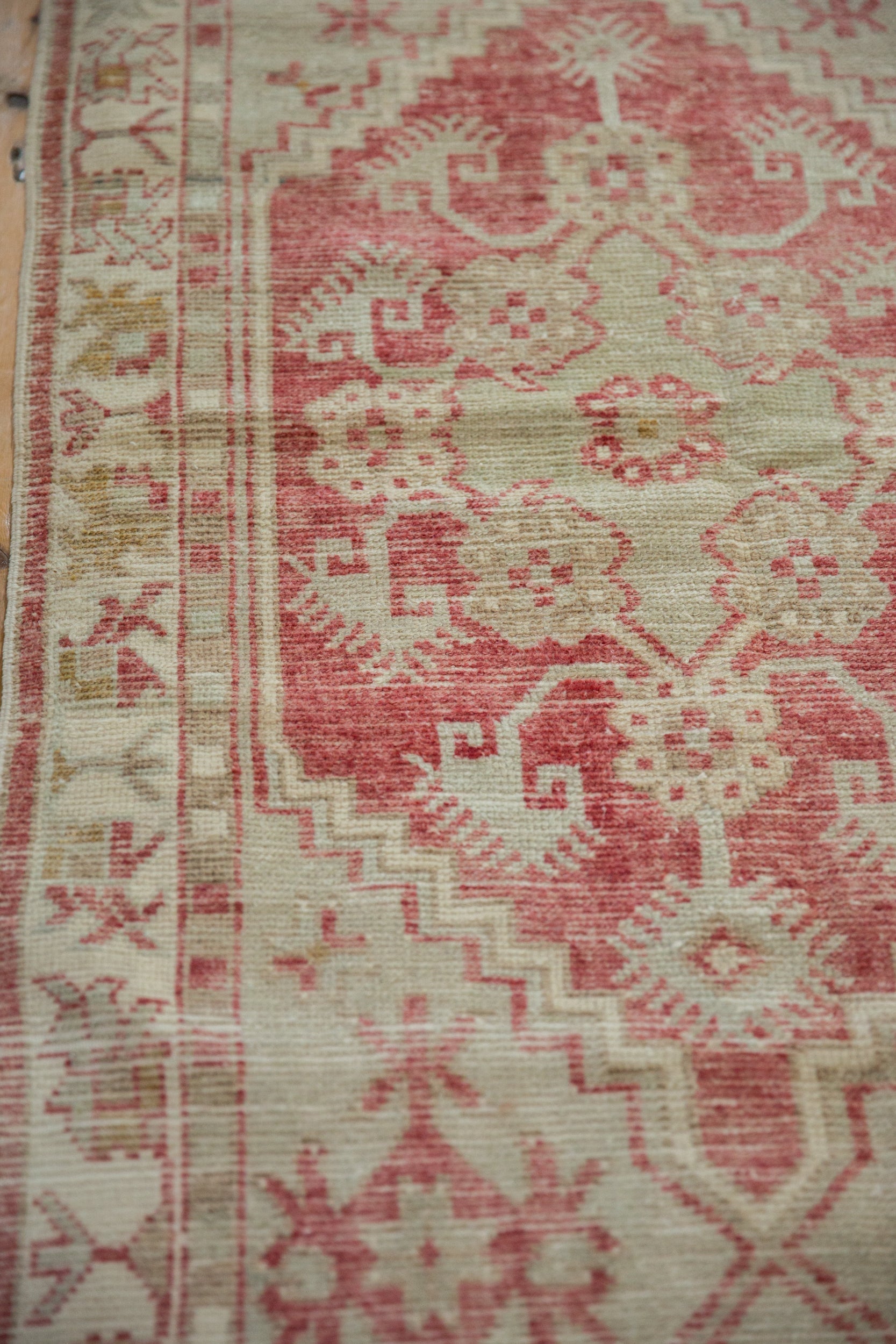 2.5x5 Vintage Distressed Oushak Rug Runner by Old New House® - product image 7 for Resin Society