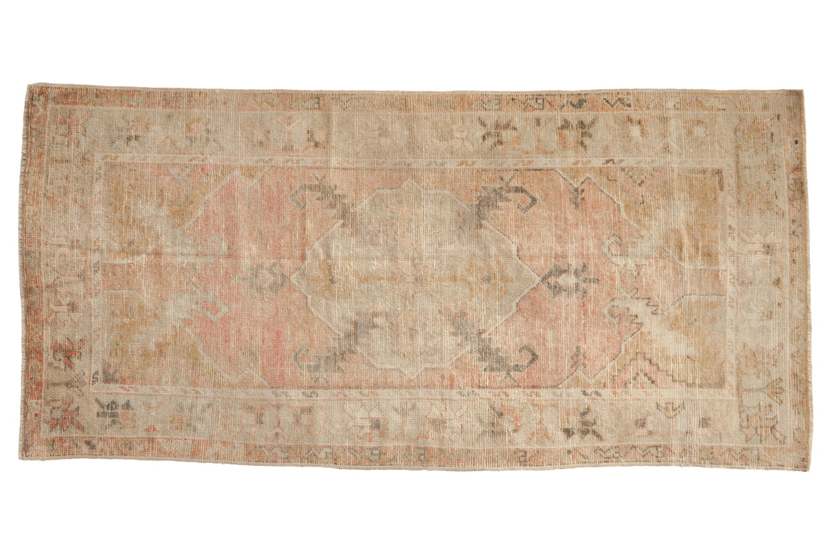 2.5x5.5 Vintage Distressed Oushak Rug Runner by Old New House® - main product image for Resin Society